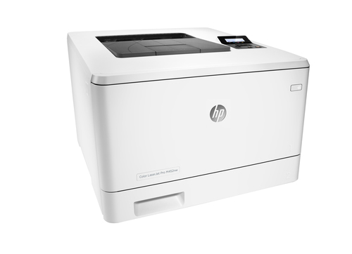 HP Color LaserJet Pro M452nw printer — compatible cartridges available